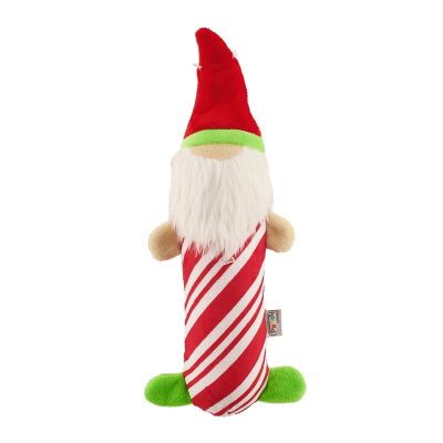 Image showing  Stuffing Free Big Squeak Gnome Red