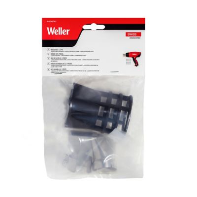 Image showing  Heat Gun 3 pc. Nozzle Set, Glass Protection Nozzle , Reflector Nozzle and Heat Guard