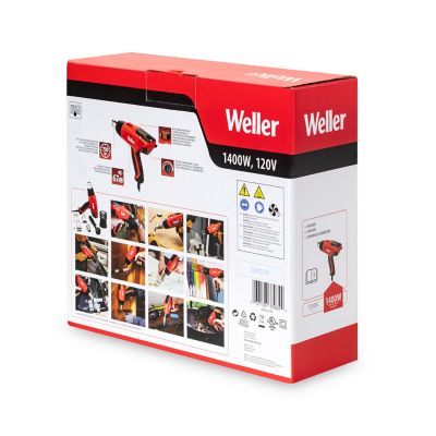 Image showing 8 th Weller Heat Gun, 1400 W, with Stepless Temperature Control