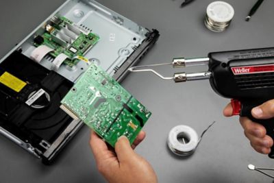 Image showing  Professional Dual-Watt Soldering Gun Kit, 200W/260W, 120V