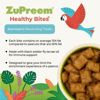 Image showing 3 th ZuPreem Healthy Bites Bird Treats, 3 oz.