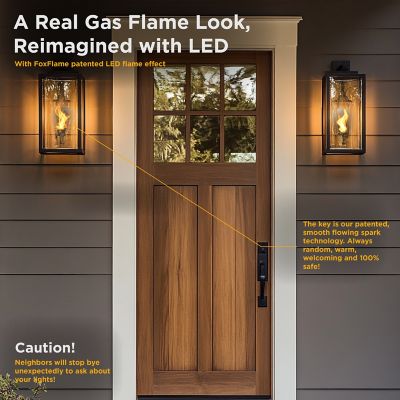 Image showing  Medium Flame Bulb, 4 pk