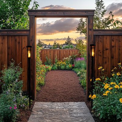 Image showing 8 th Foxflame Warm White Flicker Flame Torch LED Solar Accent Landscape Light, 4 pk.