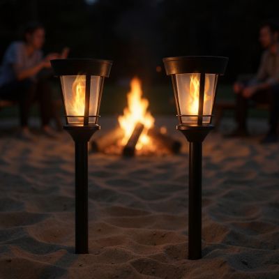 Image showing  Classic Solar Path Torch, 6 pk