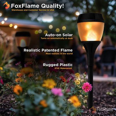 Image showing 5 th Foxflame Solar Path Torch, 2 pk.
