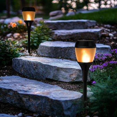 Image showing 7 th Foxflame Solar Path Torch, 2 pk.