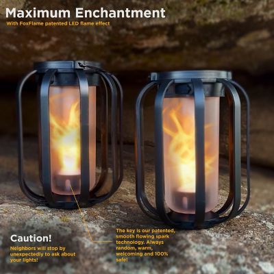Image showing  Modern Flame Lantern, 1 pk.