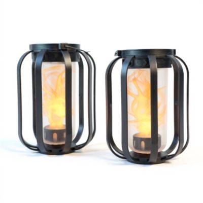Foxflame Modern Flame Lantern, 2 pk.