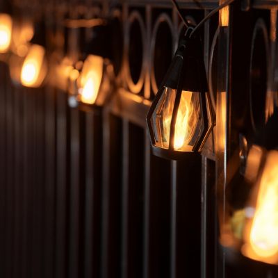 Image showing  Solar Flame String Lights, 1 pk.