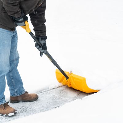Image showing 5 th True Temper 51.26-in. H Folding Poly Snow Shovel
