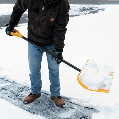 Image showing 6 th True Temper 51.26-in. H Folding Poly Snow Shovel