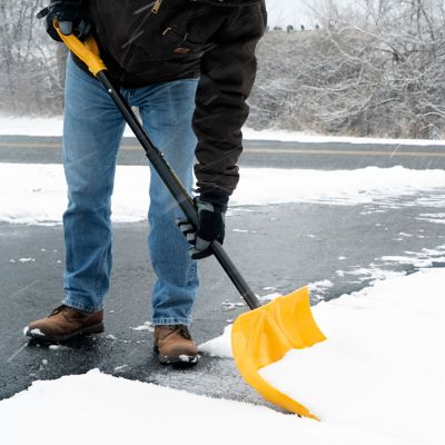 Image showing 8 th True Temper 51.26-in. H Folding Poly Snow Shovel