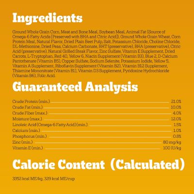 Image showing 8 th Pedigree Complete Nutrition Adult Grilled Steak and Vegetable Flavor Dry Dog Food