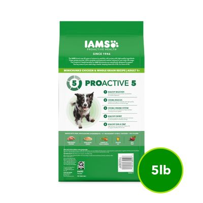 Image showing  ProActive Health MiniChunks Adult Chicken and Whole Grain Recipe Dry Dog Food