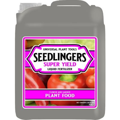 Seedlingers Super Yield Flower & Garden All Purpose Plant Food 640 oz. Concentrate