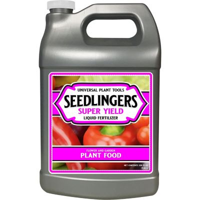 Seedlingers Super Yield Flower & Garden All Purpose Plant Food 128 oz. Concentrate