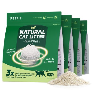Petkit Natural Cat Litter, 5.2lb * 4bags
