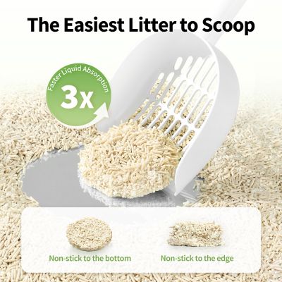 Image showing 2 th Petkit Natural Cat Litter, 5.2 lb. bag