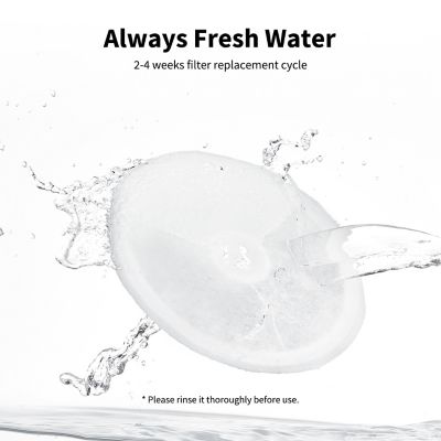 Image showing  Replacement Filter for water fountain 5pc