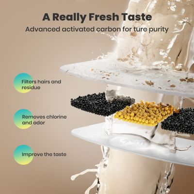 Image showing  PW04 3.5L Cordless Cat Fountain - 118 oz. Stainless Steel, Motion Sensor, Battery-Powered, with 3 Filters