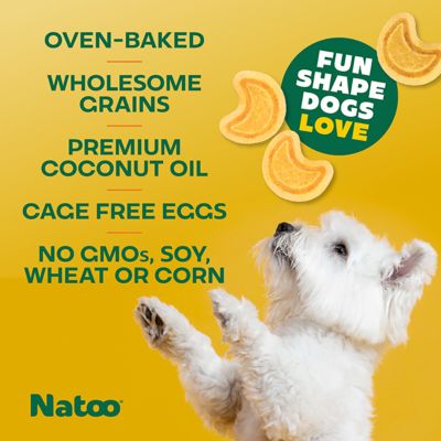 Image showing  Sweet Potato & Pumpkin Crunchy Biscuit Dog Treats