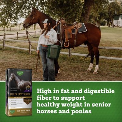 Image showing  SAFE 'N EASY Senior, Low Starch and Sugar Extruded Senior Horse Feed, 40 lb.