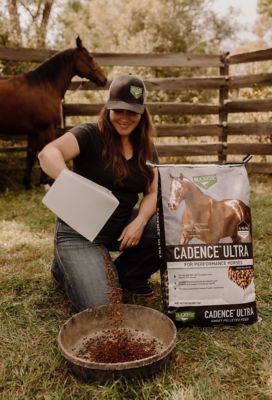 Image showing  CADENCE Ultra Nutrient Dense 14-14-14 Sweet Pelleted Performance Horse Feed, 50 lb.