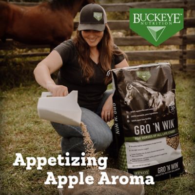 Image showing  GRO 'N WIN, Pelleted Ration Balancer for Horses of All Life Stages, 50 lb.