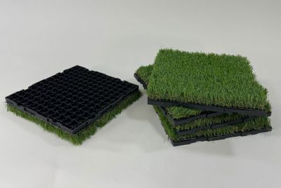 Cove Products Single 1 ft. x 1 ft. Pet Rated Artifical Grass Tile