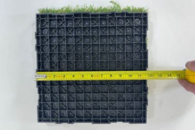 Image showing  Single 1 ft. x 1 ft. Pet Rated Artifical Grass Tile
