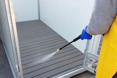 Image showing  Single 2 ft. x 4 ft. Raised Dog Kennel Flooring