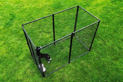 Image showing 1 th Yard Boss 4 ft. x 8 ft. BYBDog Kennel (Powder-Coated)