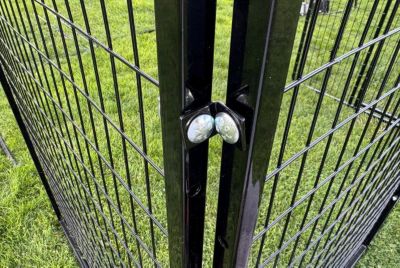 Image showing 3 th Yard Boss 4 ft. x 8 ft. BYBDog Kennel (Powder-Coated)