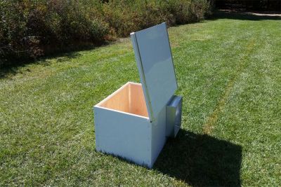 Image showing 1 th Cove Products The Cube Aluminum Insulated Dog House 26 in. Tall
