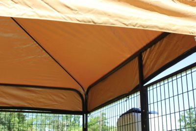 Image showing  8 ft. X 10 ft. Ultimate Dog Kennel Standard (Powder-Coated)