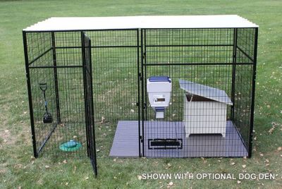 Cove Products 8 ft. X 10 ft. Ultimate 7 ft. Tall Wire Kennel (Powdercoated)