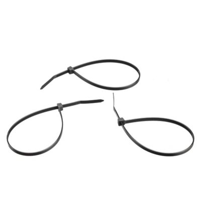 Image showing  11 in. Heavy-Duty Cable Ties, 75 lb., Black, 100 pk.