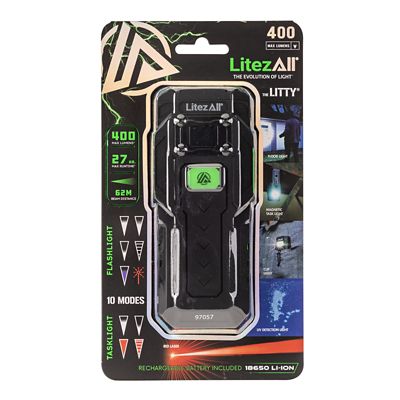 LitezAll The Litty Rechargeable Multi-Function Flashlight