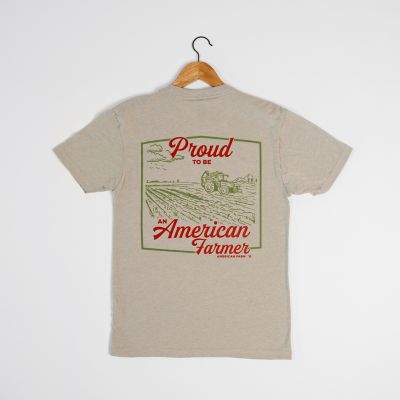 Image showing  Proud American Farmer T-Shirt