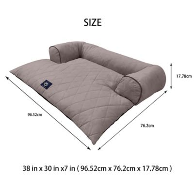 Image showing  Luxury Extended Sleep Surface Quilted Sofa