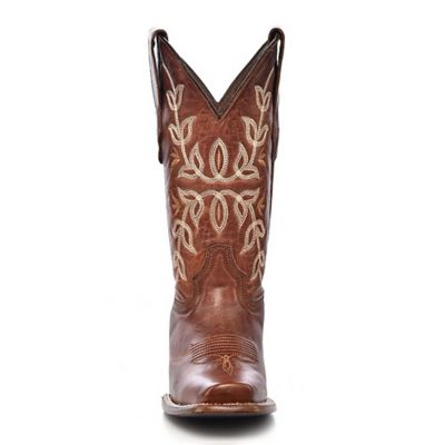 Image showing  Women's Embroidery Square Toe Cowgirl Boots