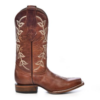 Image showing  Women's Embroidery Square Toe Cowgirl Boots