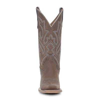 Image showing  Women's Embroidery Wide Square Toe Cowgirl Boots