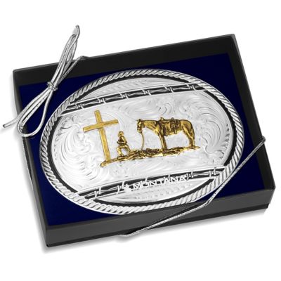 Image showing  Relentless Buckle with Christian Cowboy