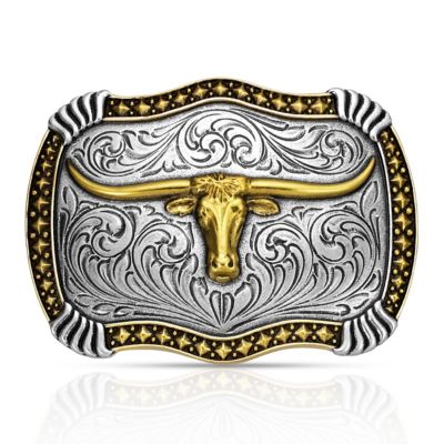 Montana Silversmiths Longhorn Legacy Buckle