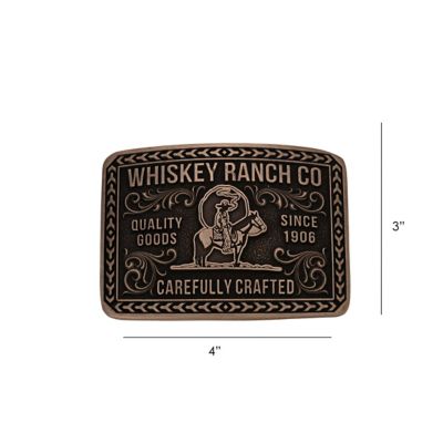 Image showing  Heritage Rider Whiskey Ranch Buckle