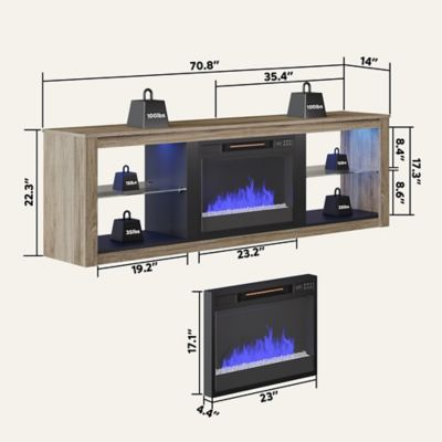 Image showing  Electric Fireplace TV Stand