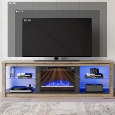 Image showing  Electric Fireplace TV Stand