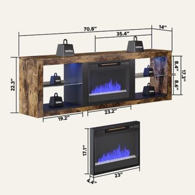 Image showing  Electric Fireplace TV Stand