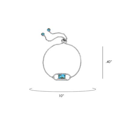 Image showing  Turquoise Glam Bracelet